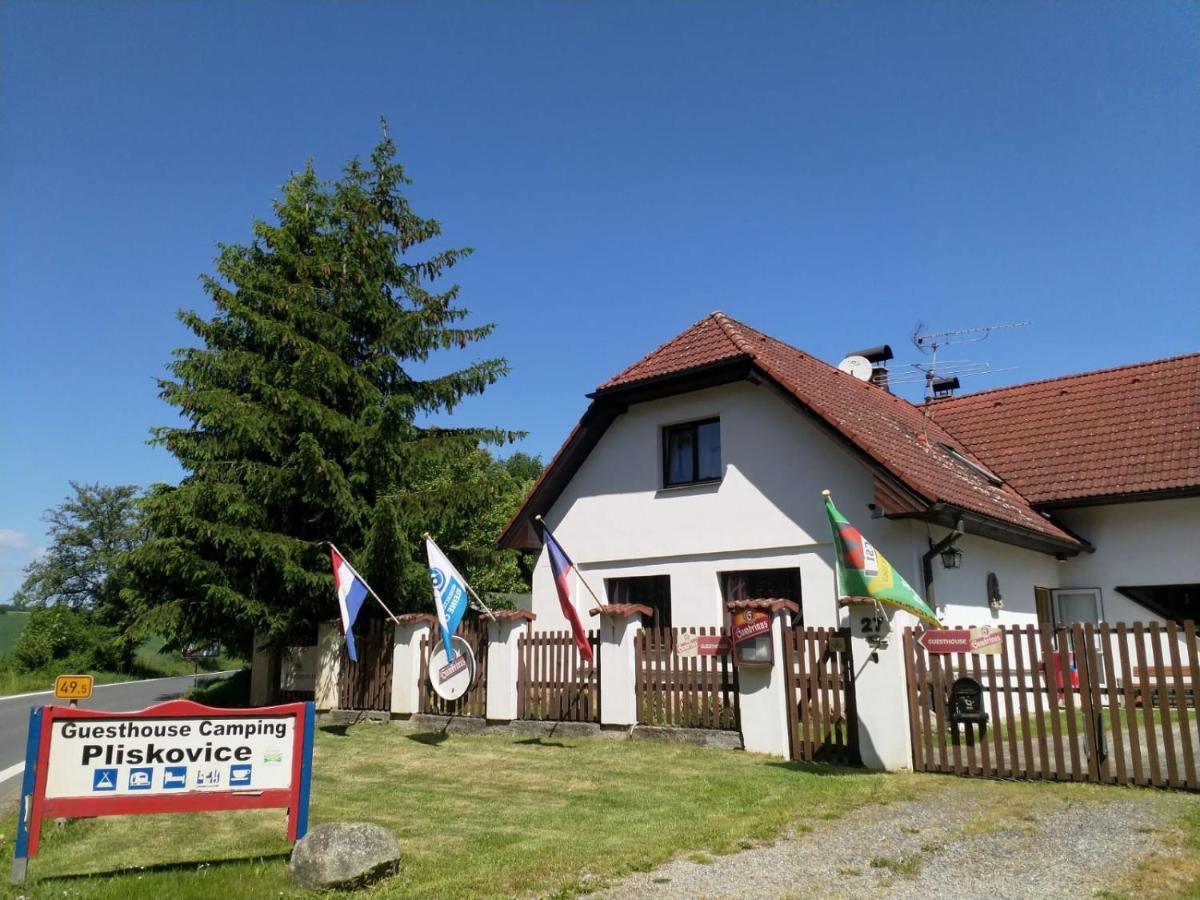 Camping & Guest House Pliskovice Mirovice Екстер'єр фото